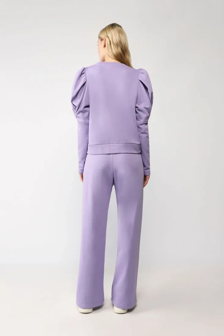 Pantaloni a palazzo monocolour con coulisse