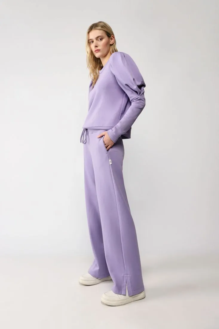 Pantaloni a palazzo monocolour con coulisse