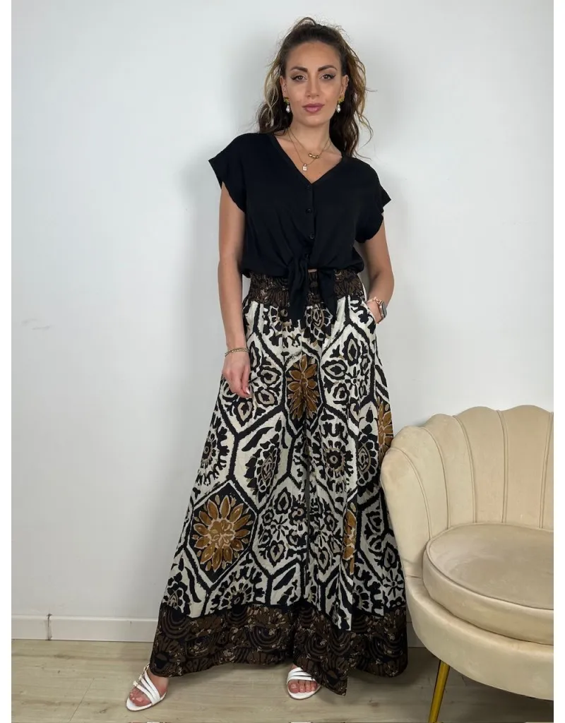 PANTALONI CARMY NERO