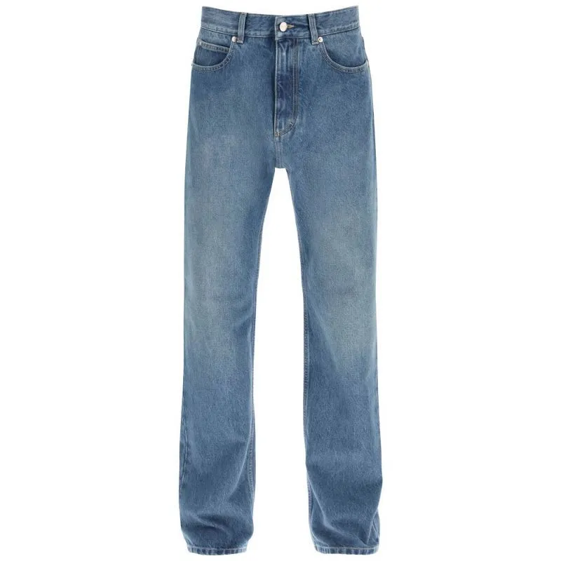 PANTALONI IN DENIM TAGLIO DRITTO