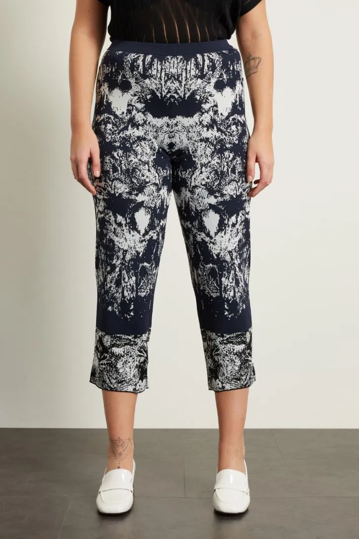Pantaloni in maglia