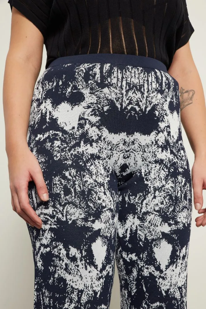 Pantaloni in maglia