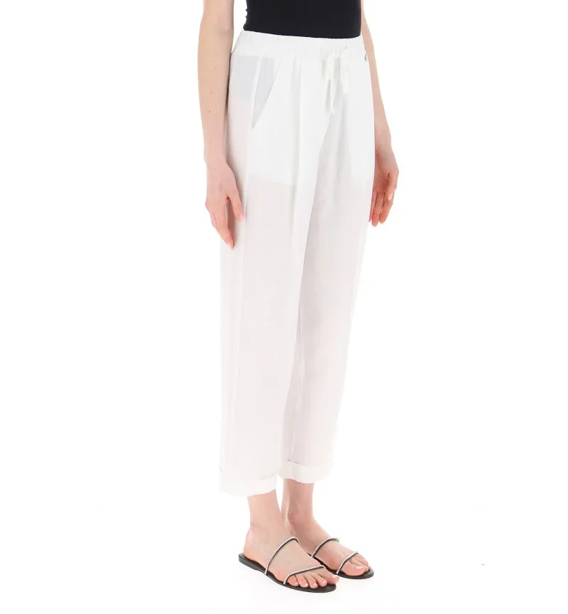 Pantaloni misto lino