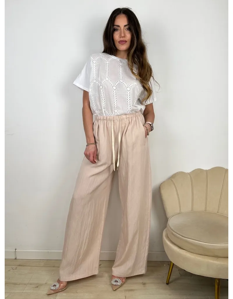 PANTALONI SABRINA BEIGE