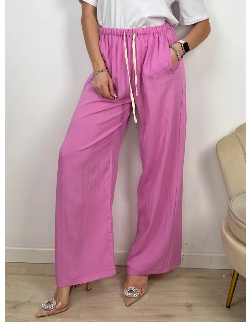 PANTALONI SABRINA FUCSIA