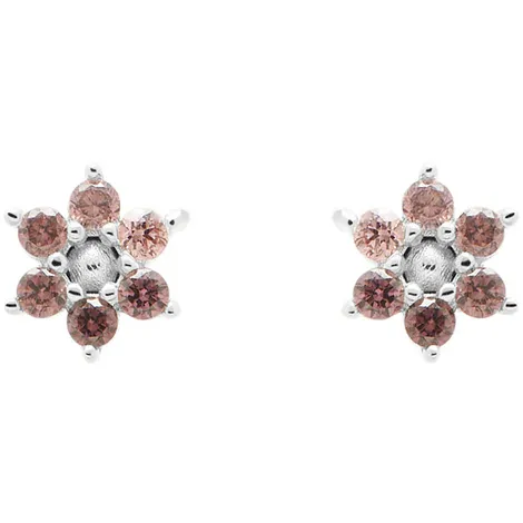 PDPAOLA Orecchini PDpaola in argento con zirconi 