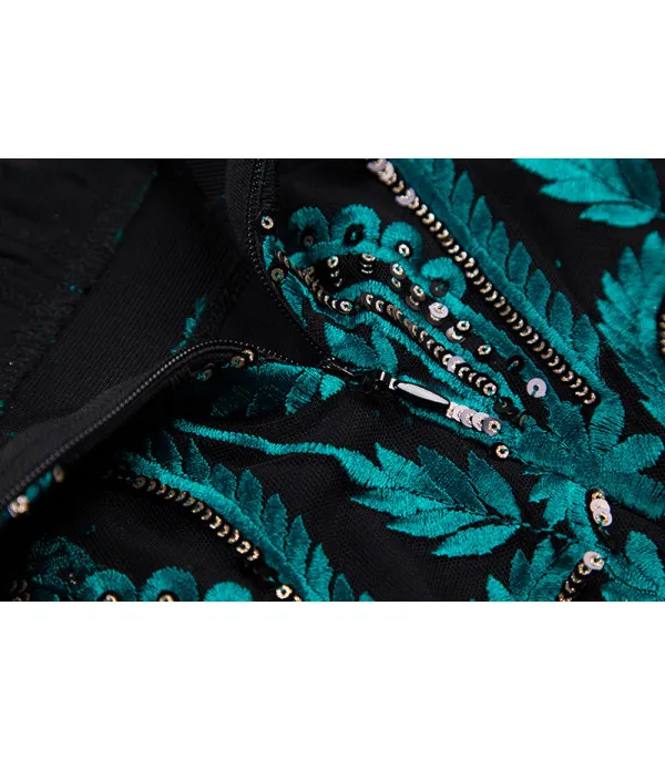 Peacock dress tull