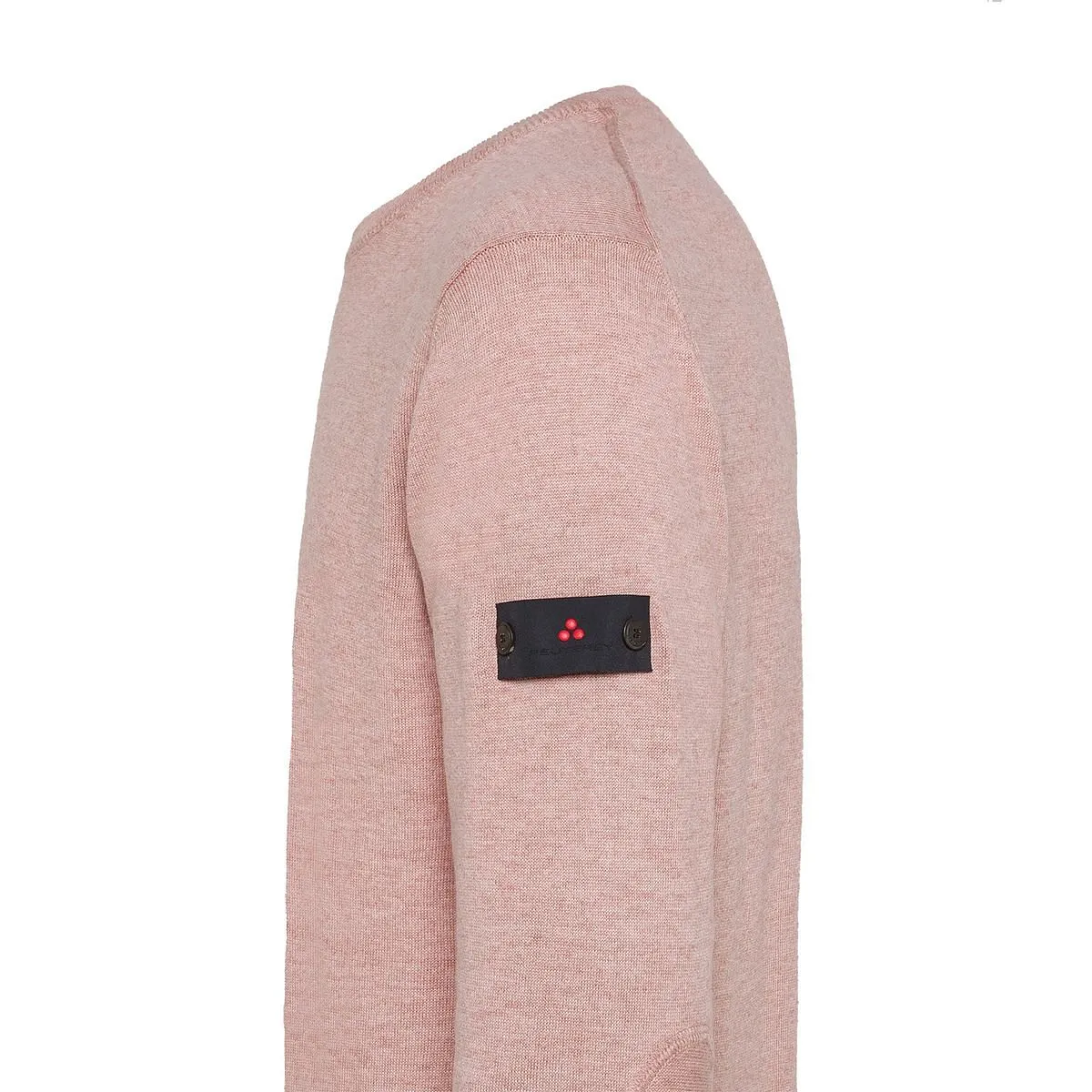      PEUTEREY MAGLIONE GIROCOLLO IN LANA E COTONE EXMOOR  