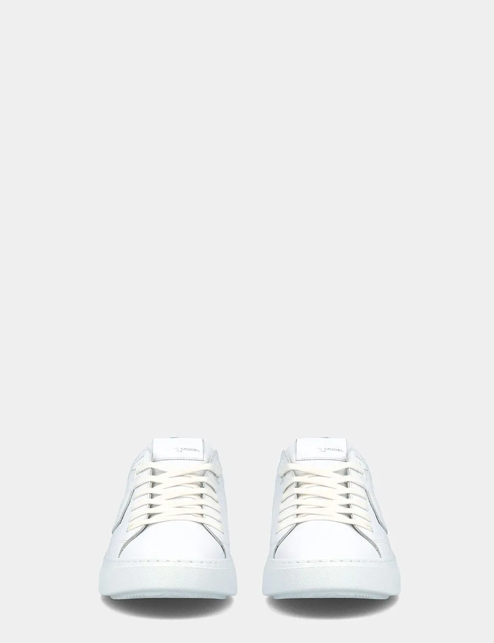 Philippe Model     Sneakers Temple Veau - Blanc Noir