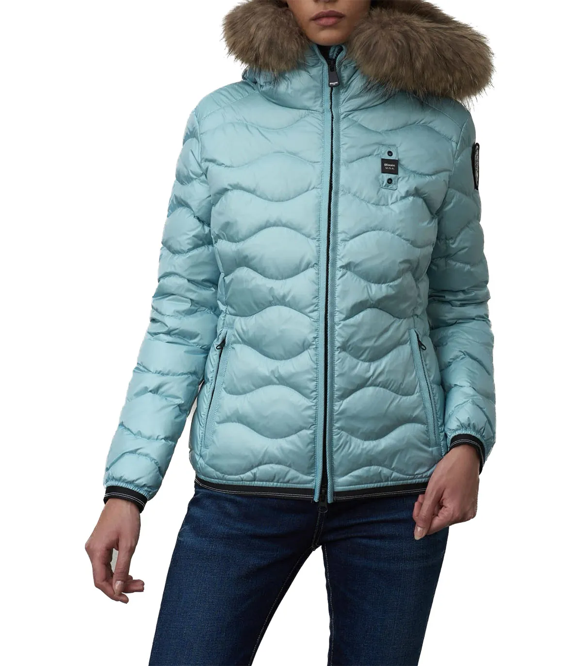 Piumino Donna Blauer Aldie