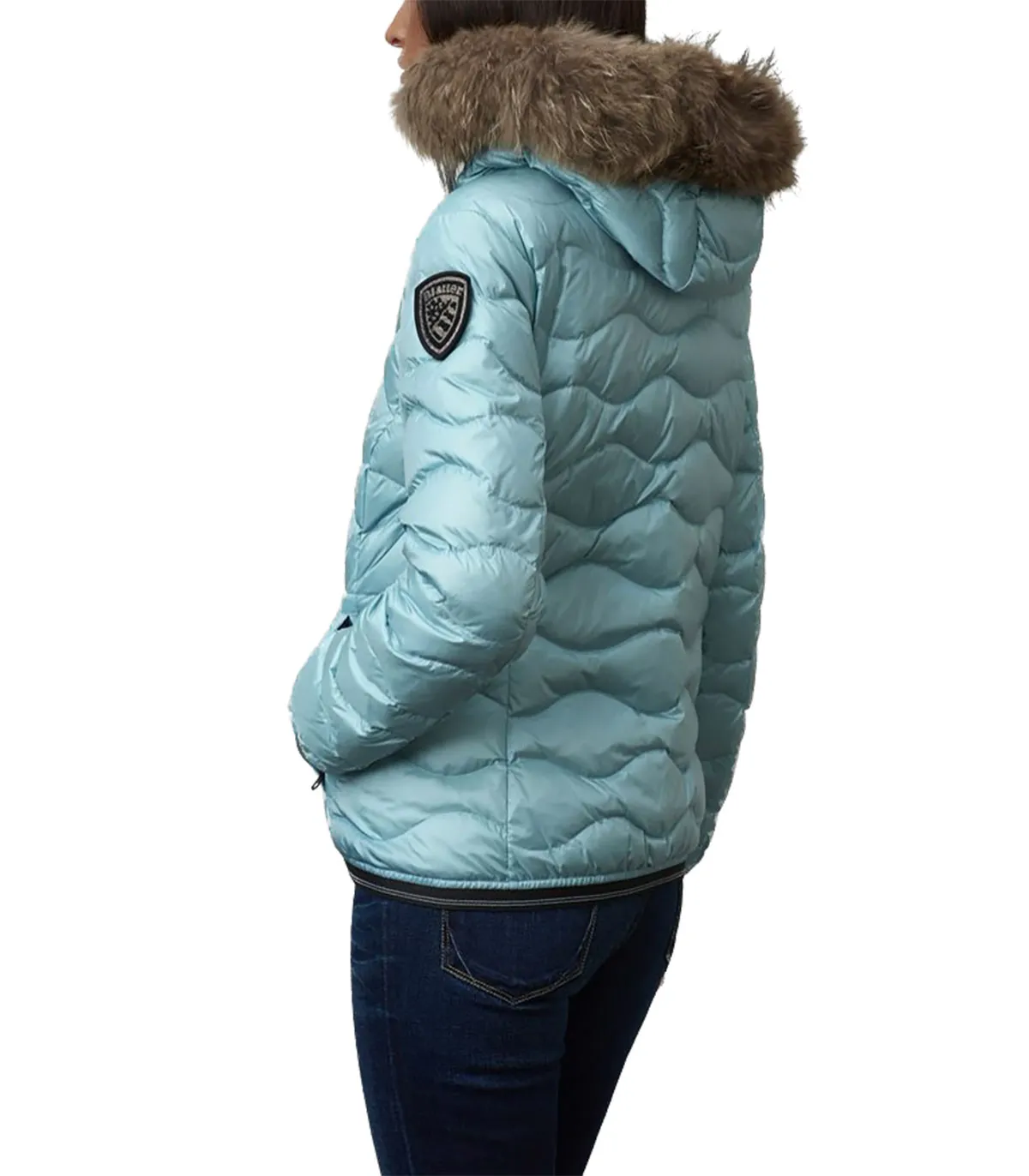 Piumino Donna Blauer Aldie