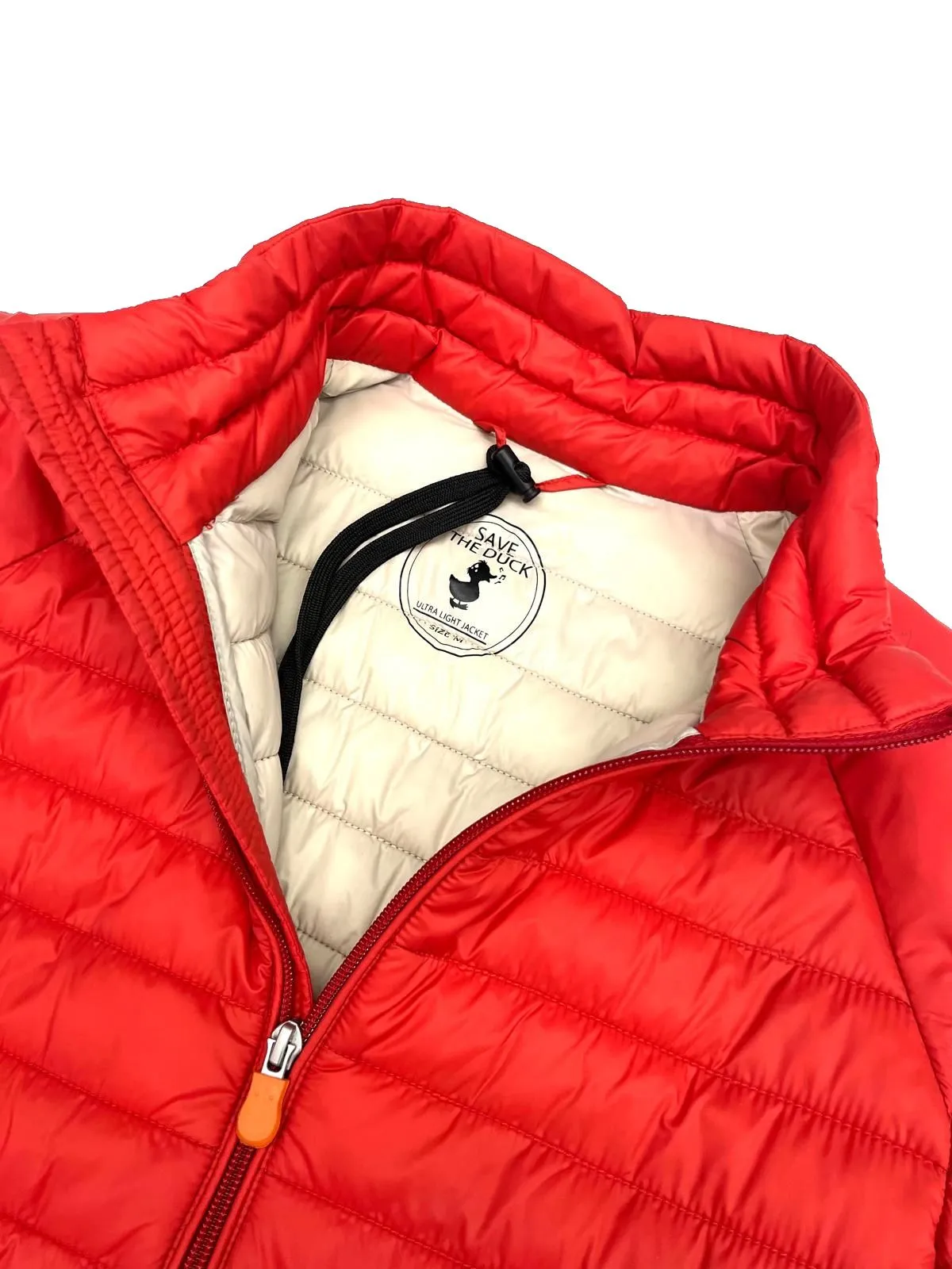 PIUMINO ROSSO IN NYLON