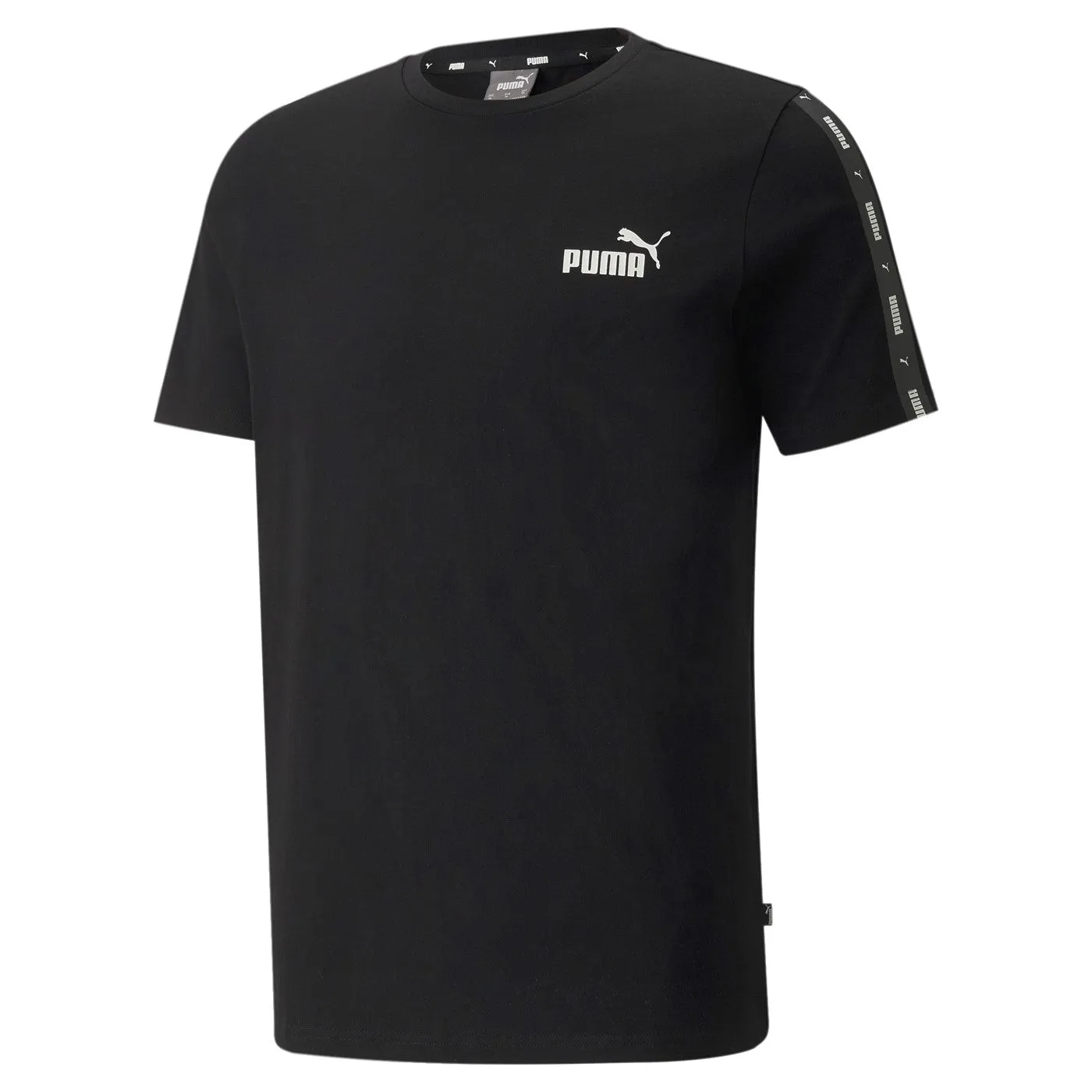 Puma men's short sleeve t-shirt ESS+ Tape 847382-01 black