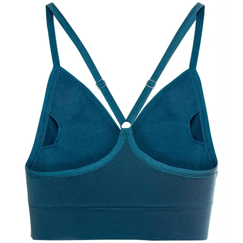 Reggiseno Odlo Imbottito senza cuciture Soft 2.0 (Blue wing teal) donna