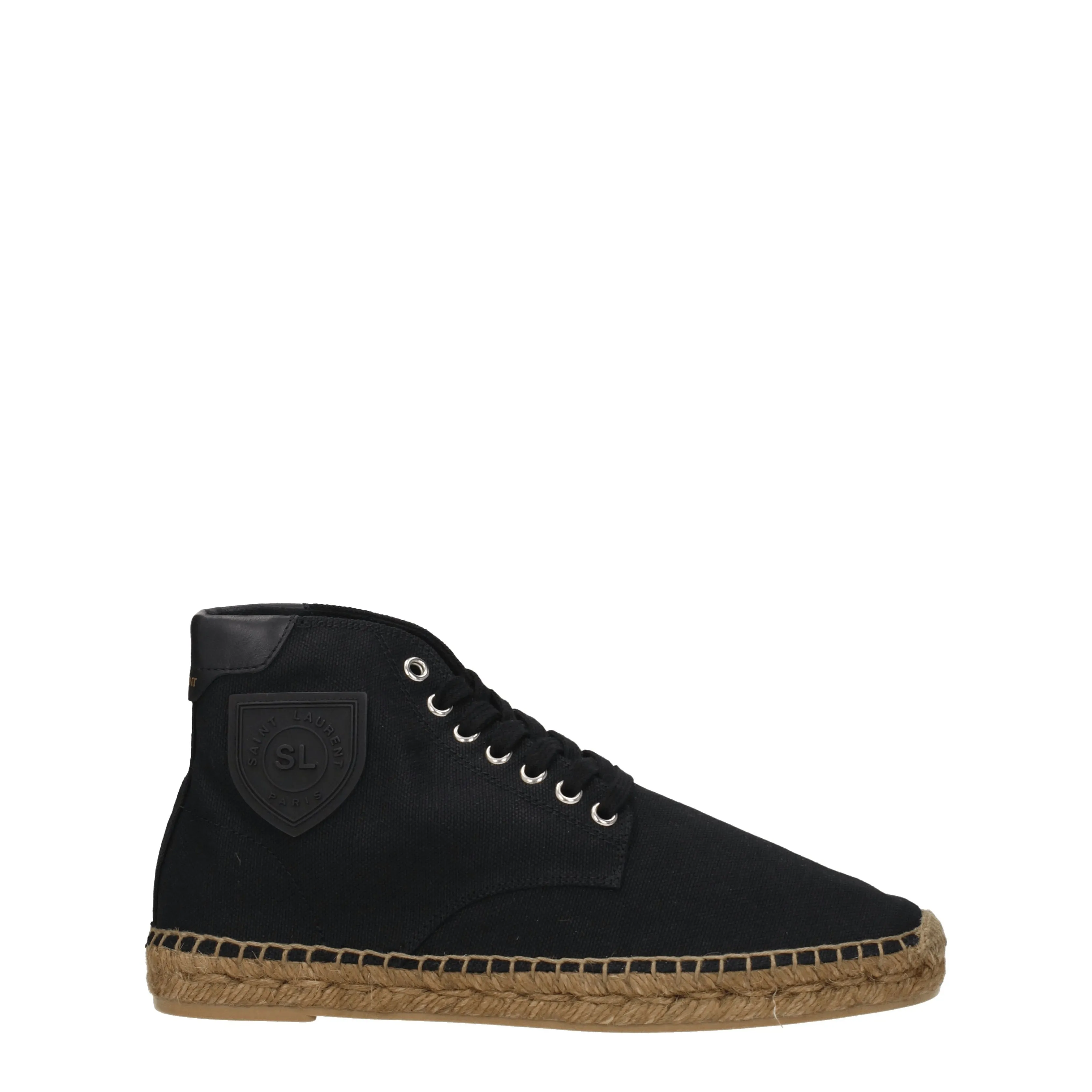 Saint Laurent Sneakers Damon Uomo Tessuto Nero