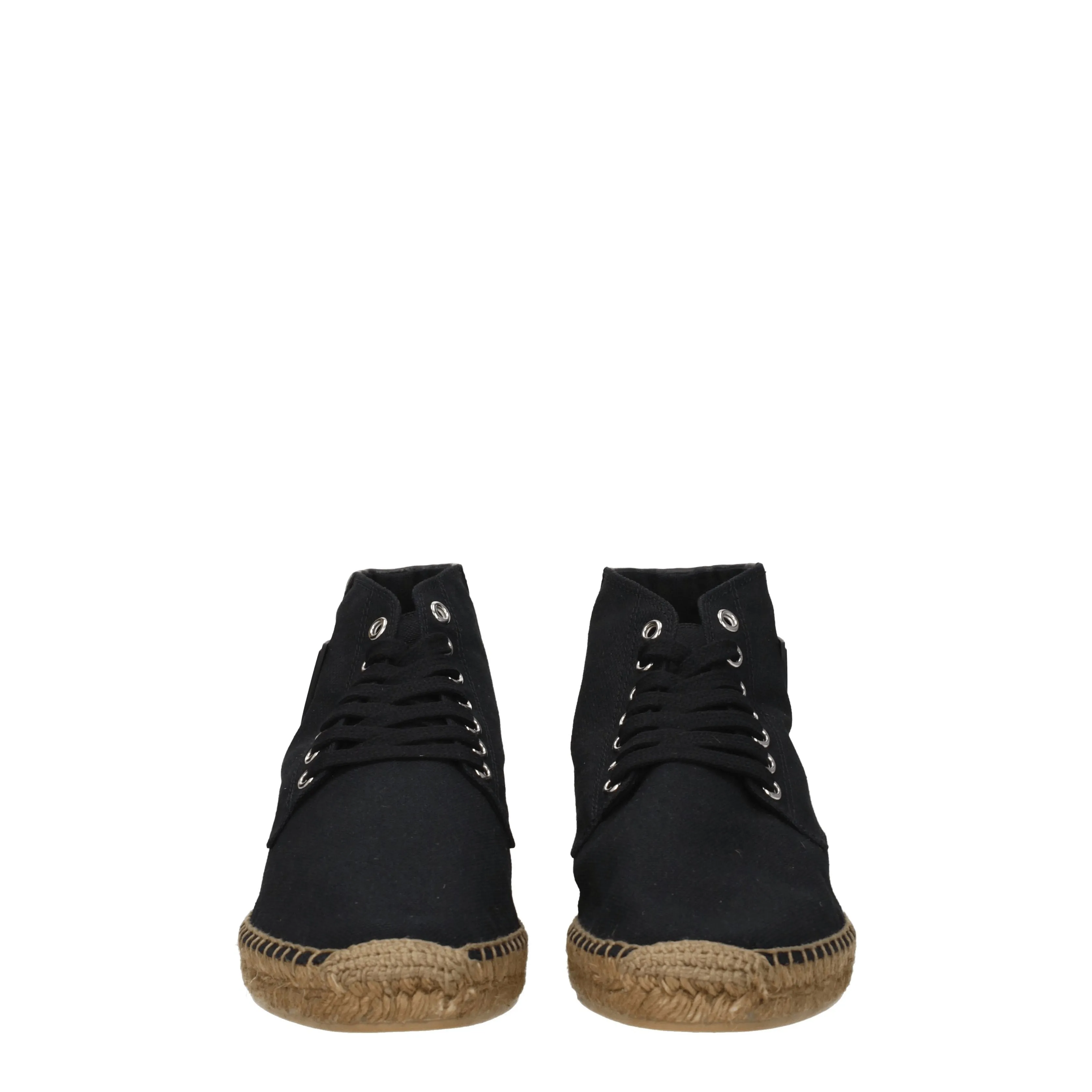 Saint Laurent Sneakers Damon Uomo Tessuto Nero