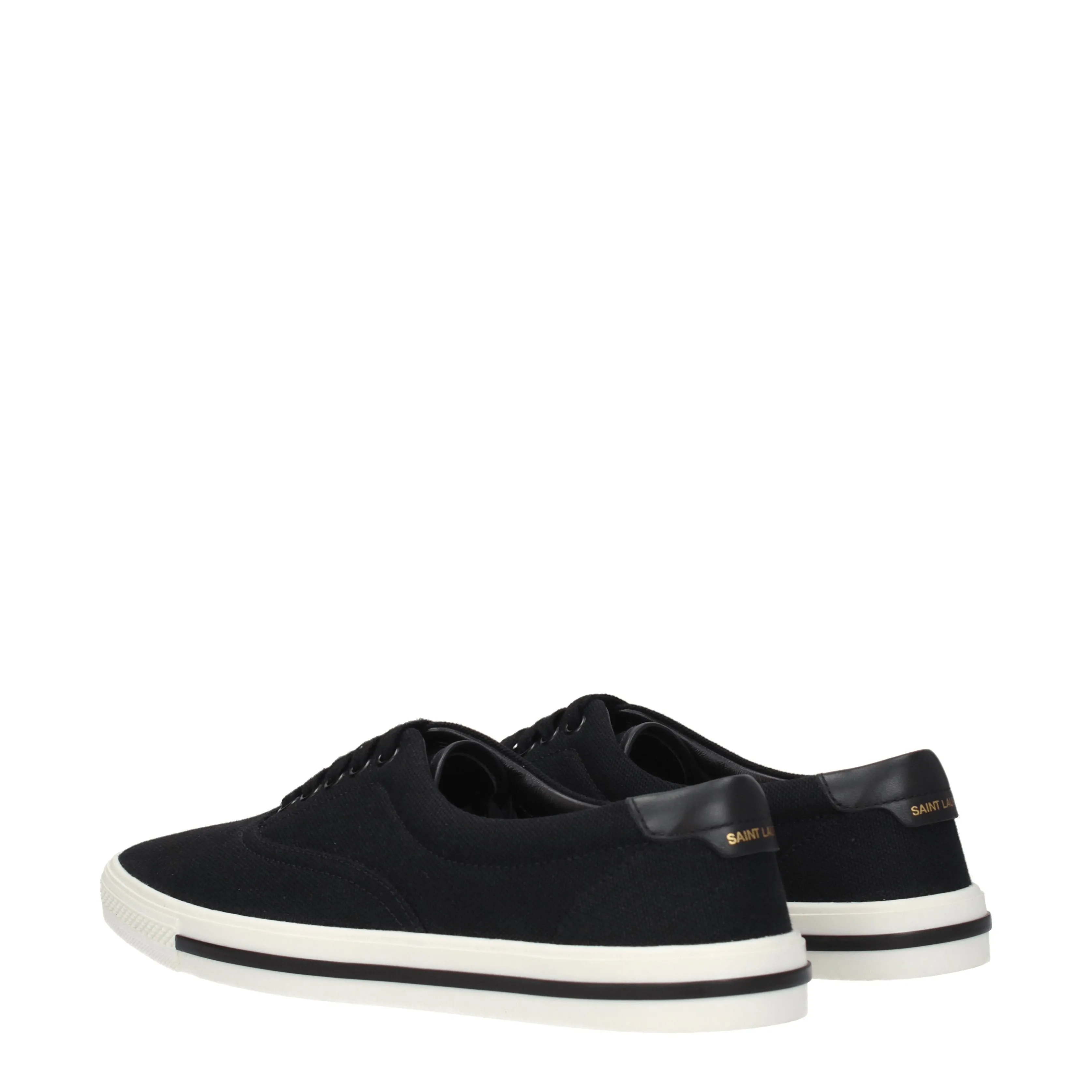 Saint Laurent Sneakers Uomo Tessuto Nero