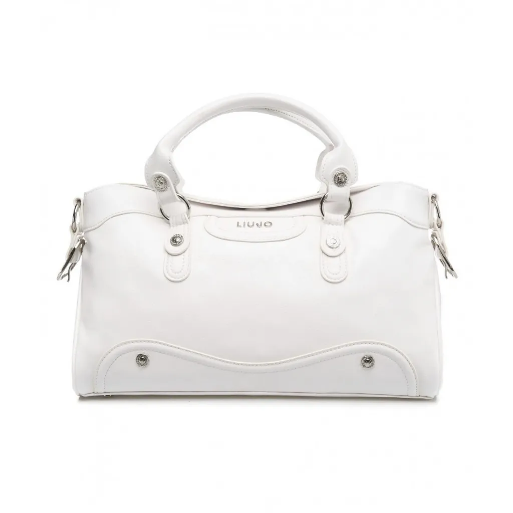 Satchel Bag Sisik bianco
