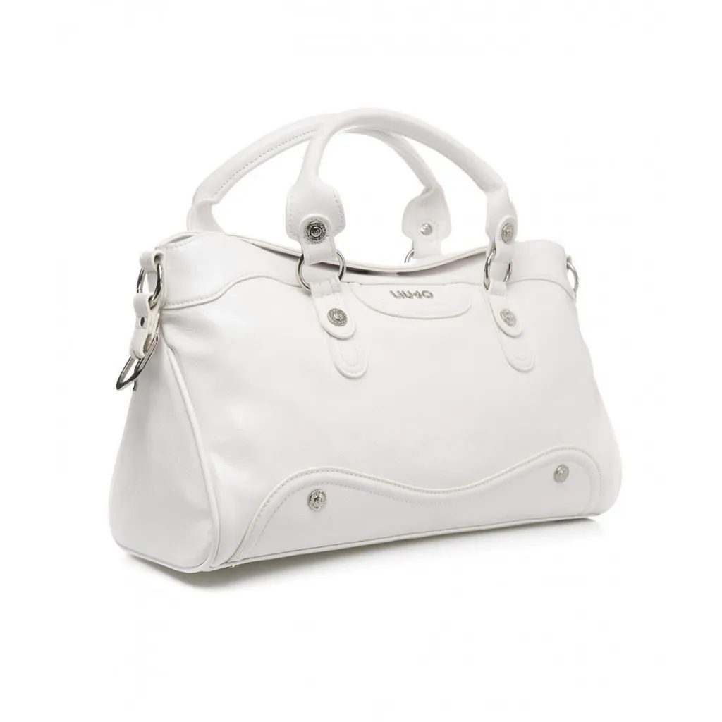 Satchel Bag Sisik bianco