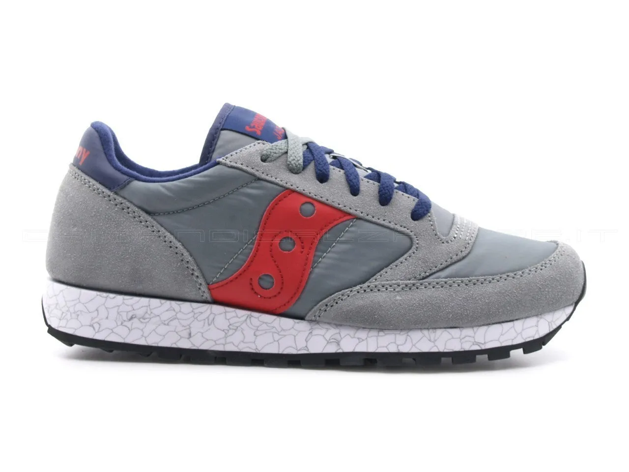 Saucony uomo Jazz Grigia Rossa Blu