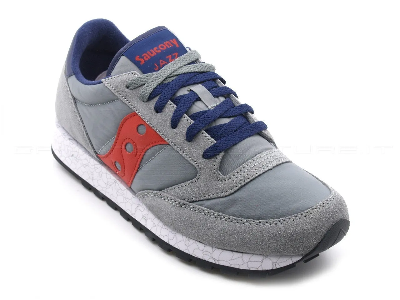 Saucony uomo Jazz Grigia Rossa Blu