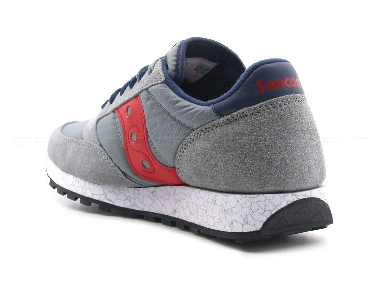 Saucony uomo Jazz Grigia Rossa Blu