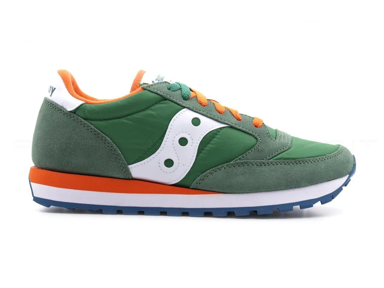 Saucony uomo Jazz O' Verde Arancio