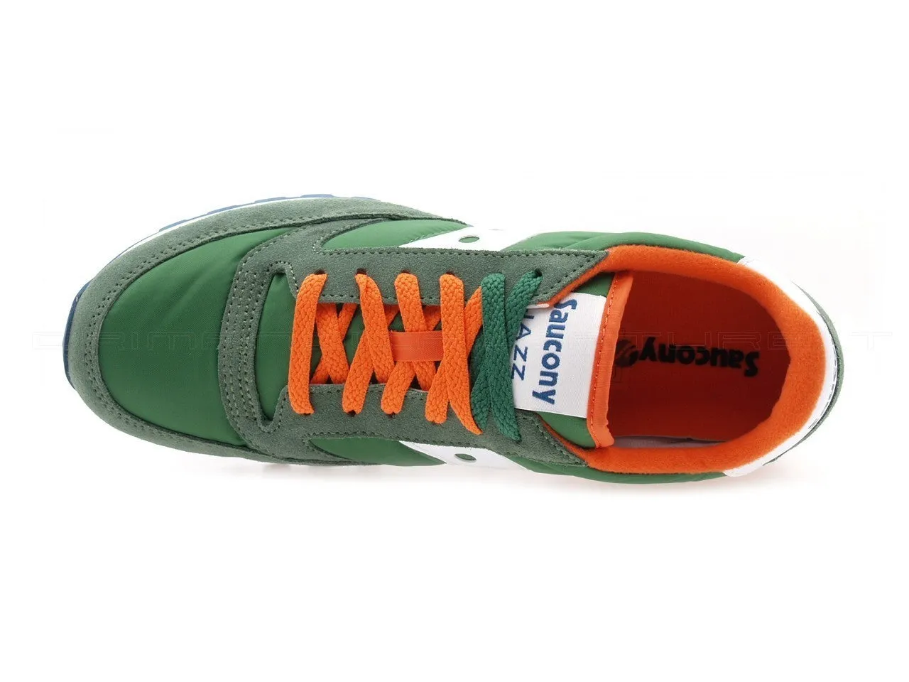 Saucony uomo Jazz O' Verde Arancio