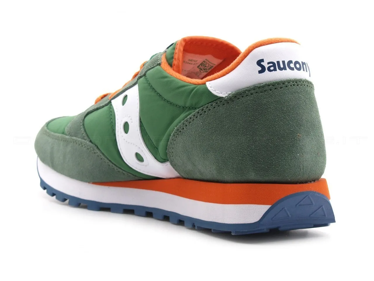 Saucony uomo Jazz O' Verde Arancio