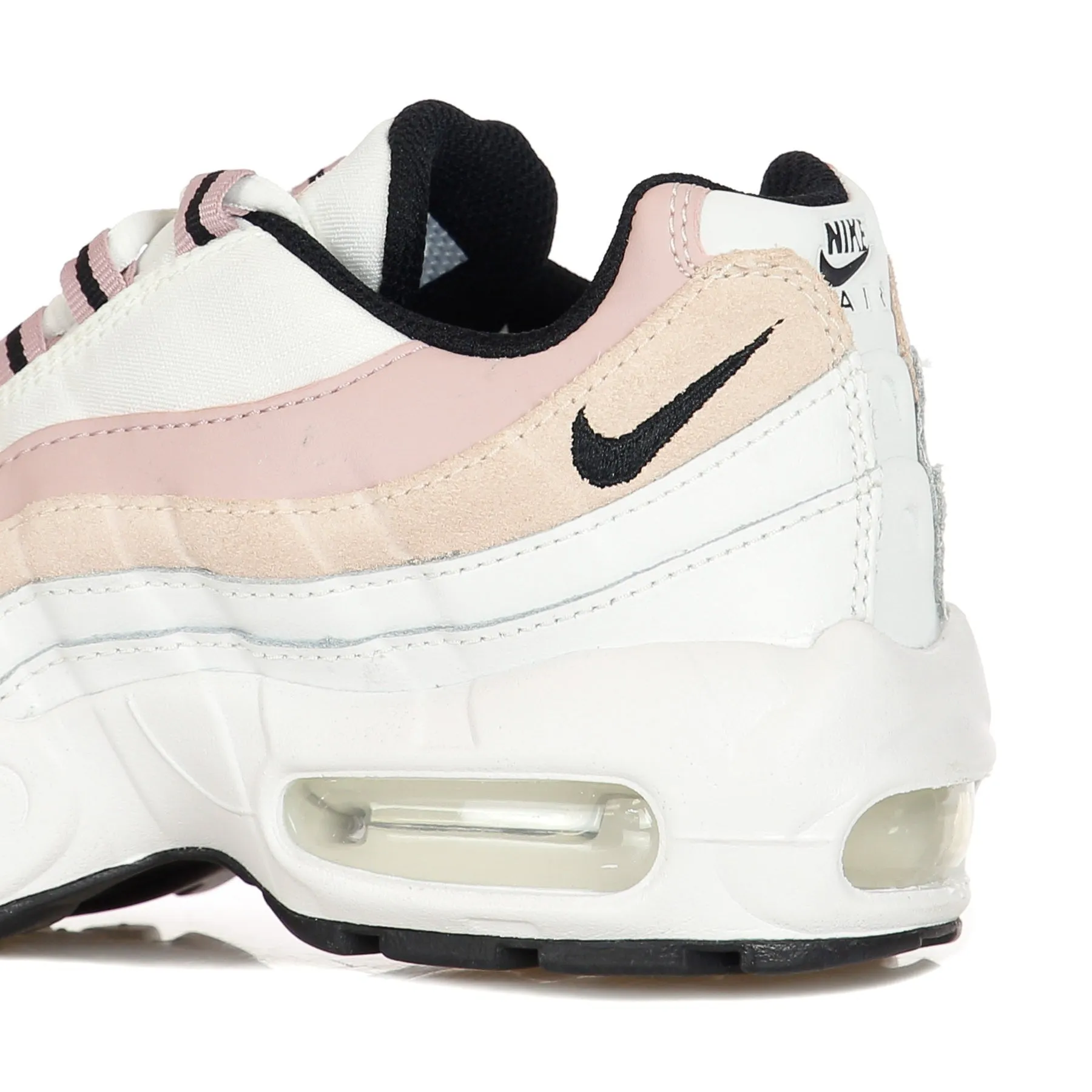 Scarpa Bassa Donna W Air Max 95 Summit White/black/champagne