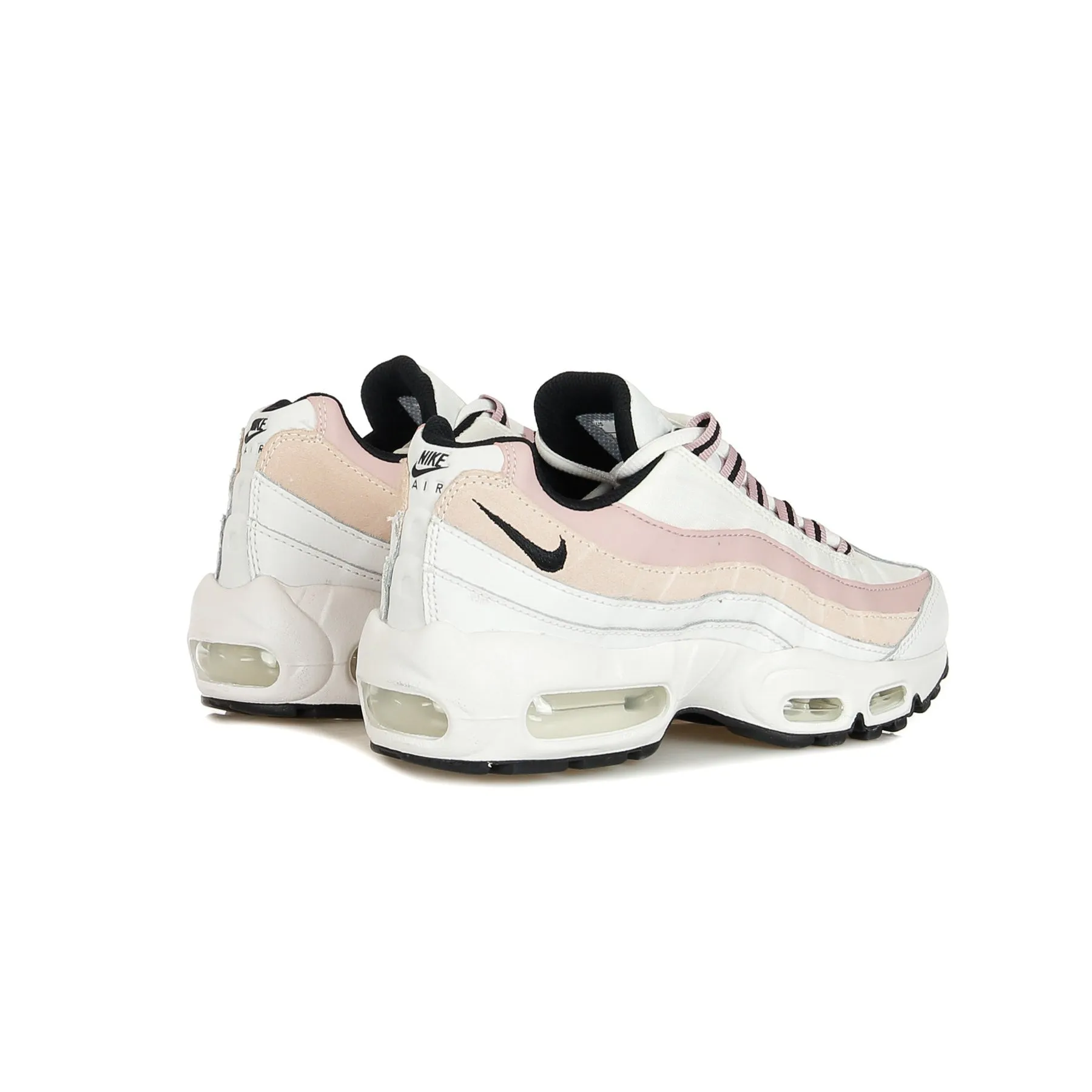 Scarpa Bassa Donna W Air Max 95 Summit White/black/champagne