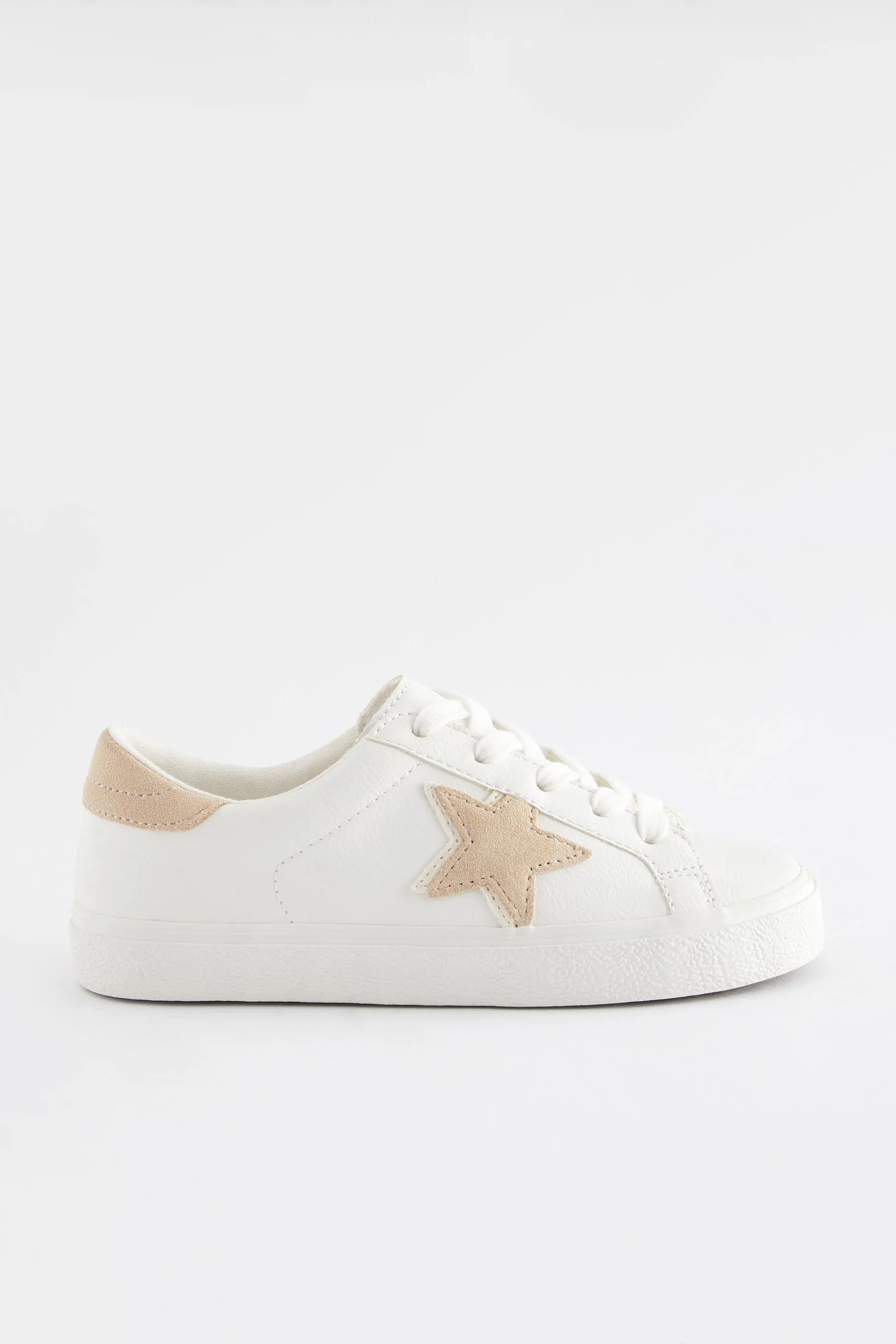 Scarpe da ginnastica stringate con stelle    