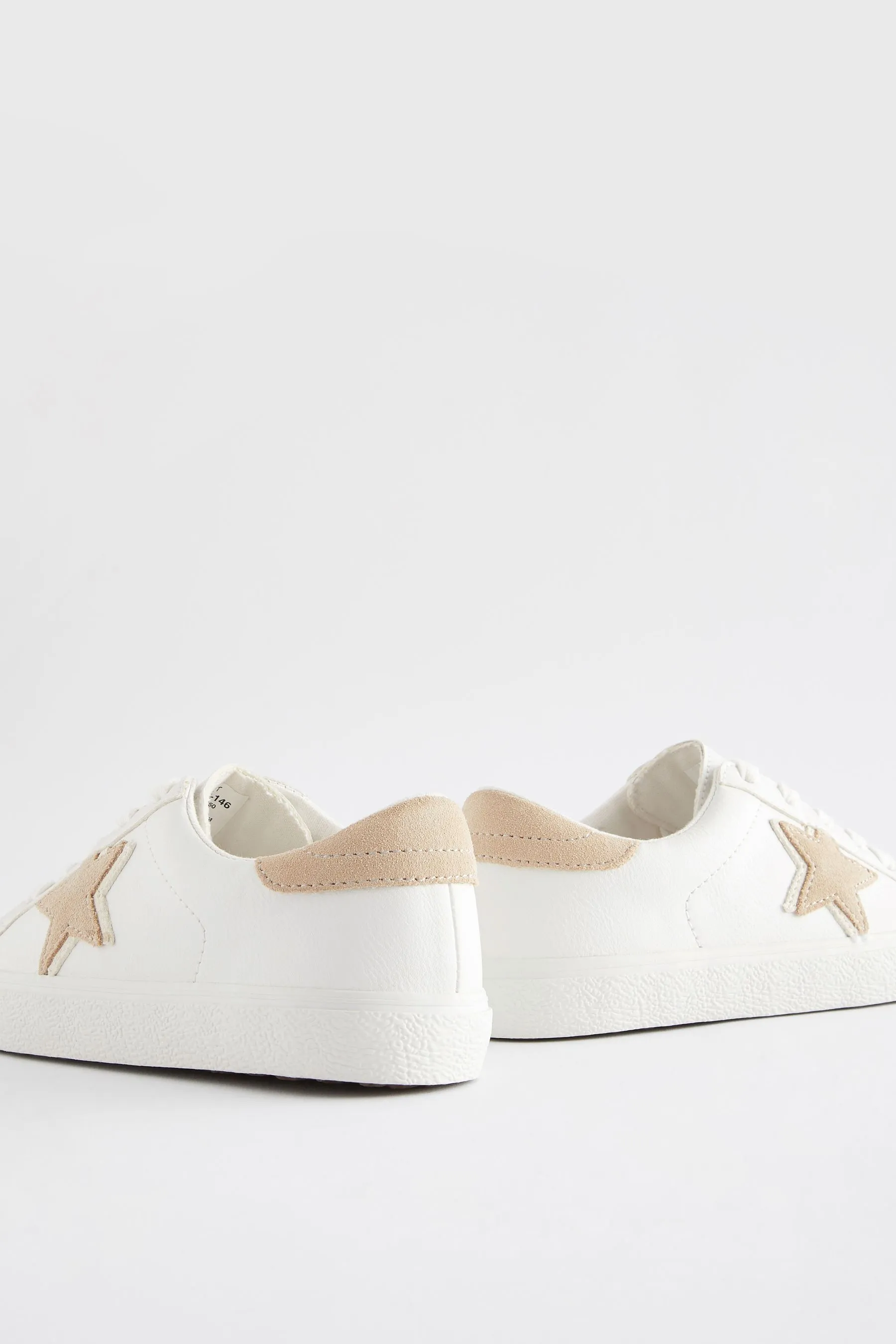Scarpe da ginnastica stringate con stelle    