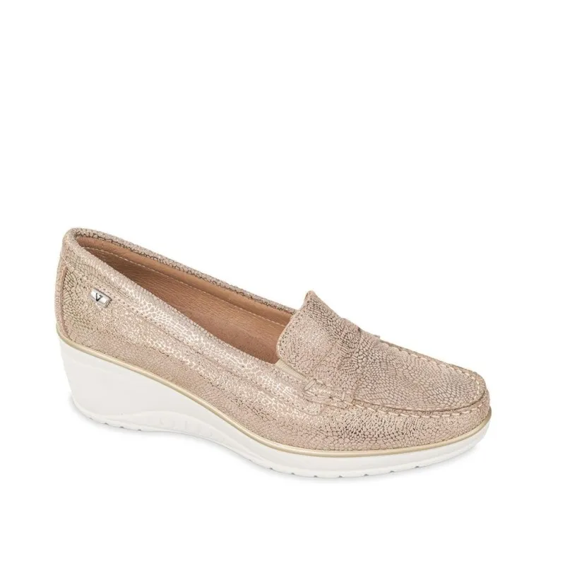 SCARPE MOCASSINI CAMOSCIO DA DONNA VALLEVERDE