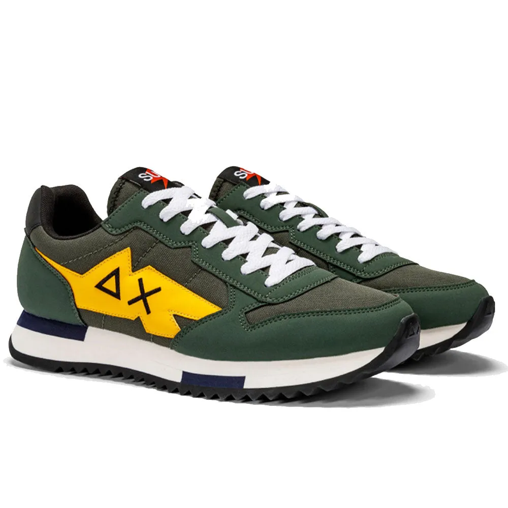 Scarpe Uomo Sun68 Sneakers Niki Solid Militare - Z43121