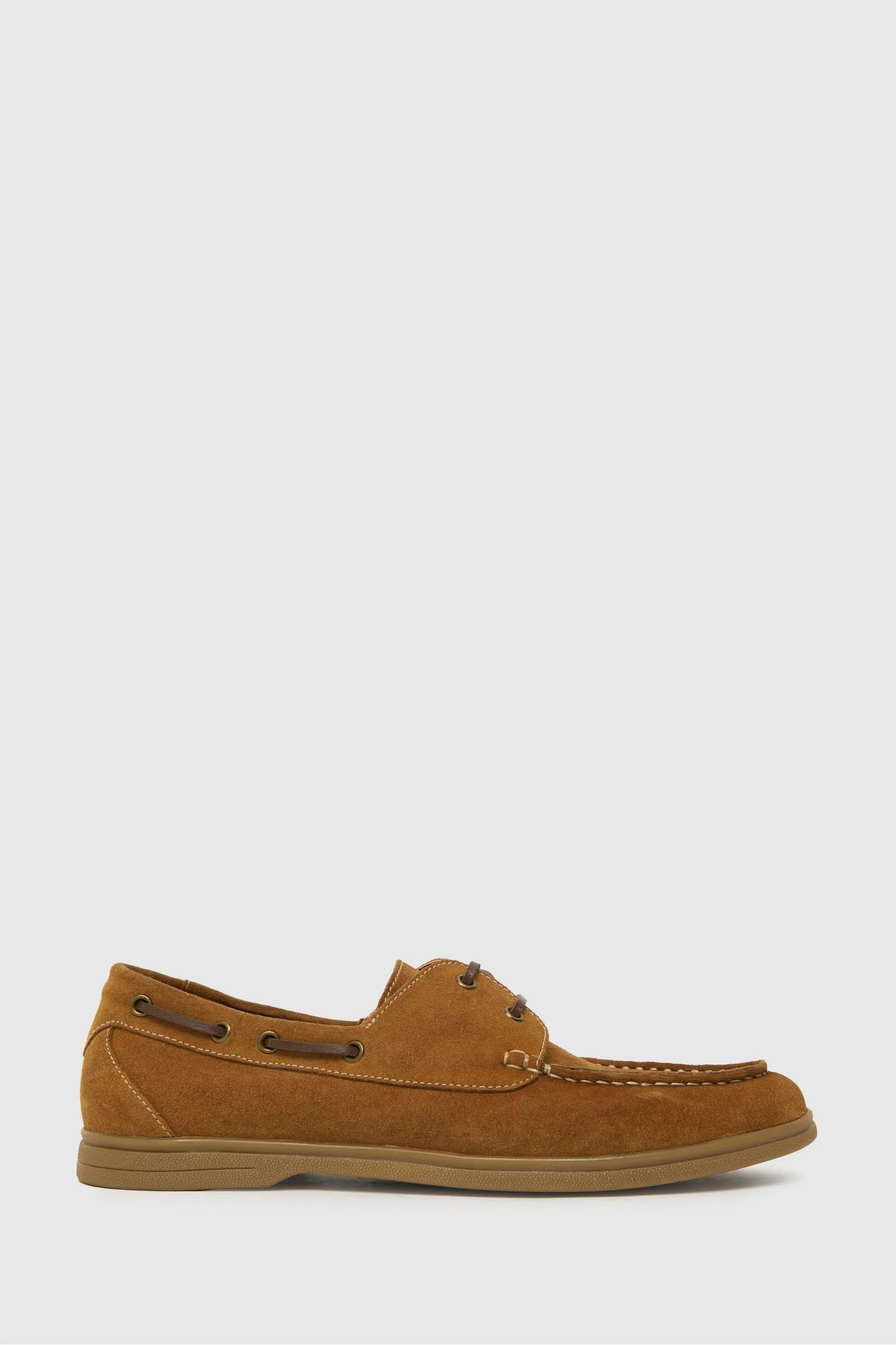 Schuh Pablo - Marrone a barca scamosciata - Scarpe