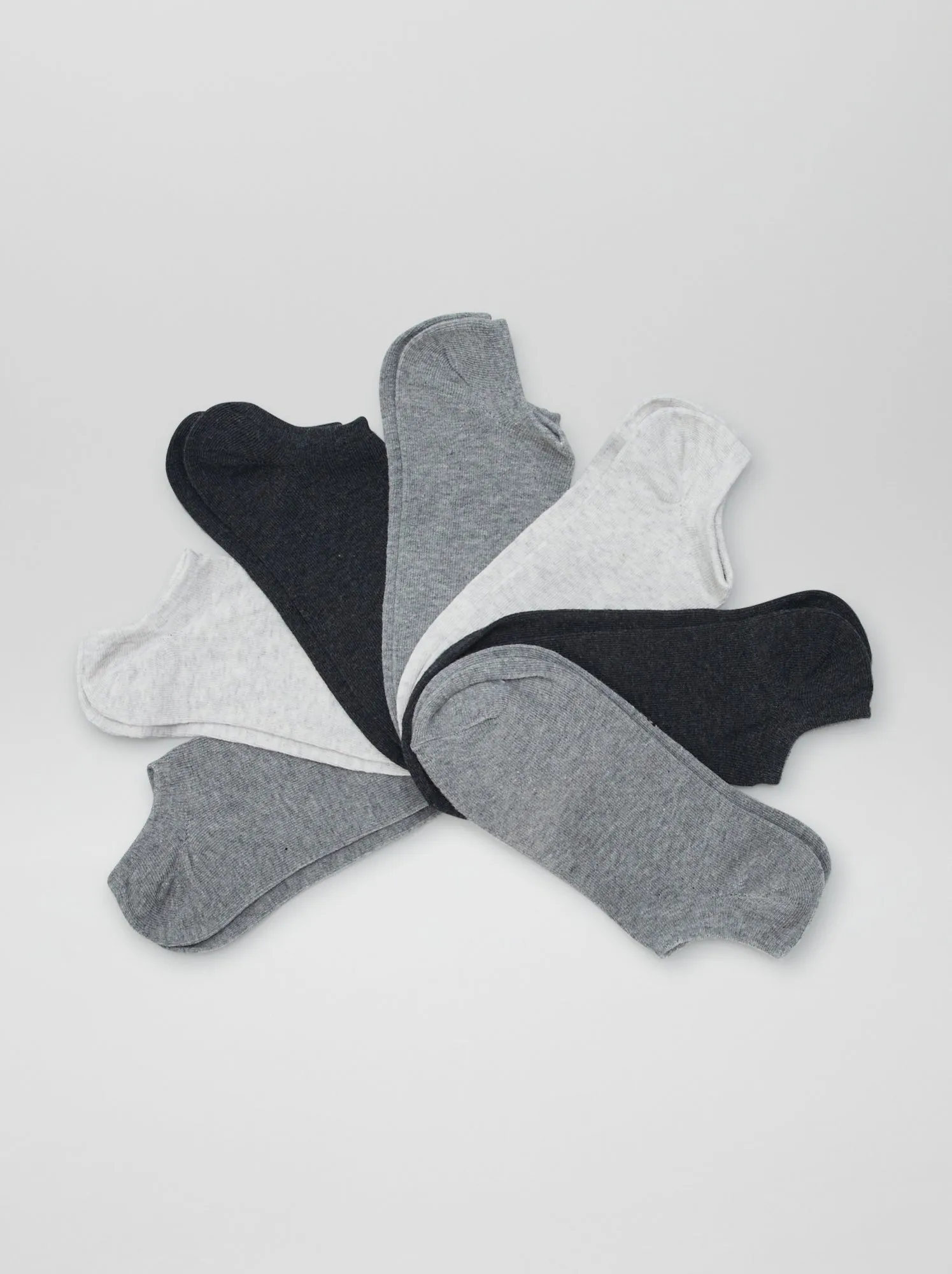Set di 4 paia di fantasmini - grigio