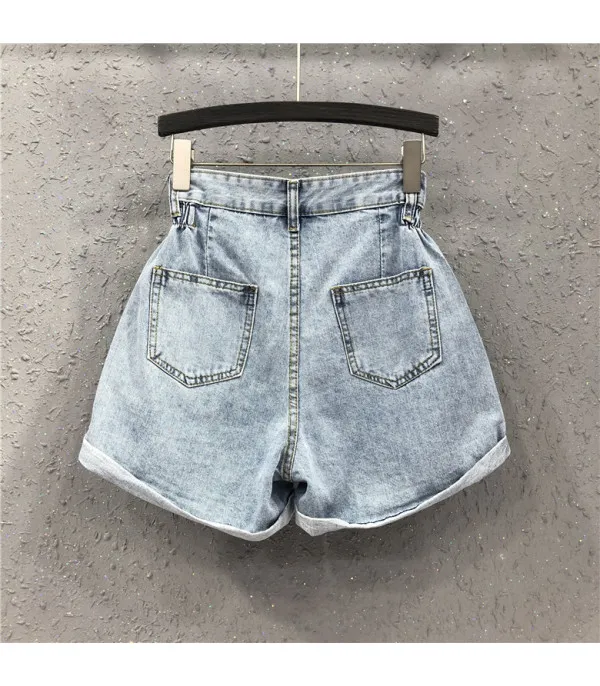 Shorts denim tasche sparkly