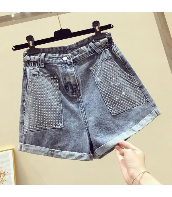 Shorts denim tasche sparkly