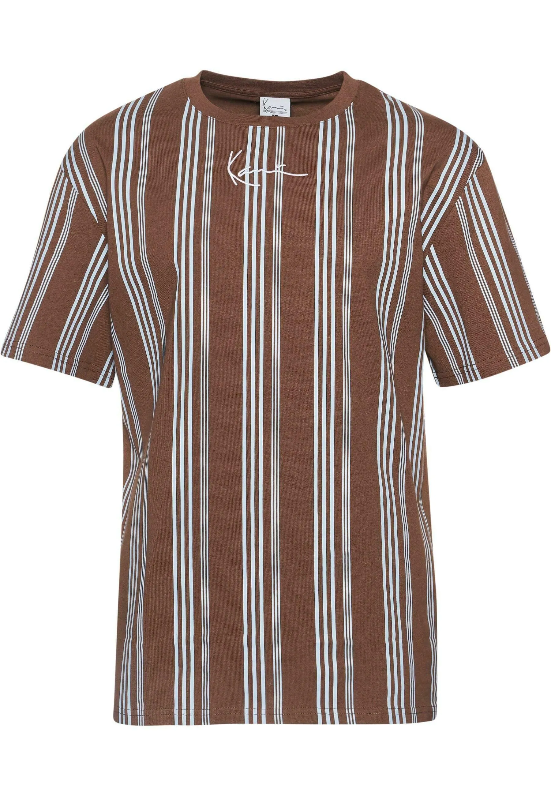 SMALL SIGNATURE STRIPED - T-shirt con stampa