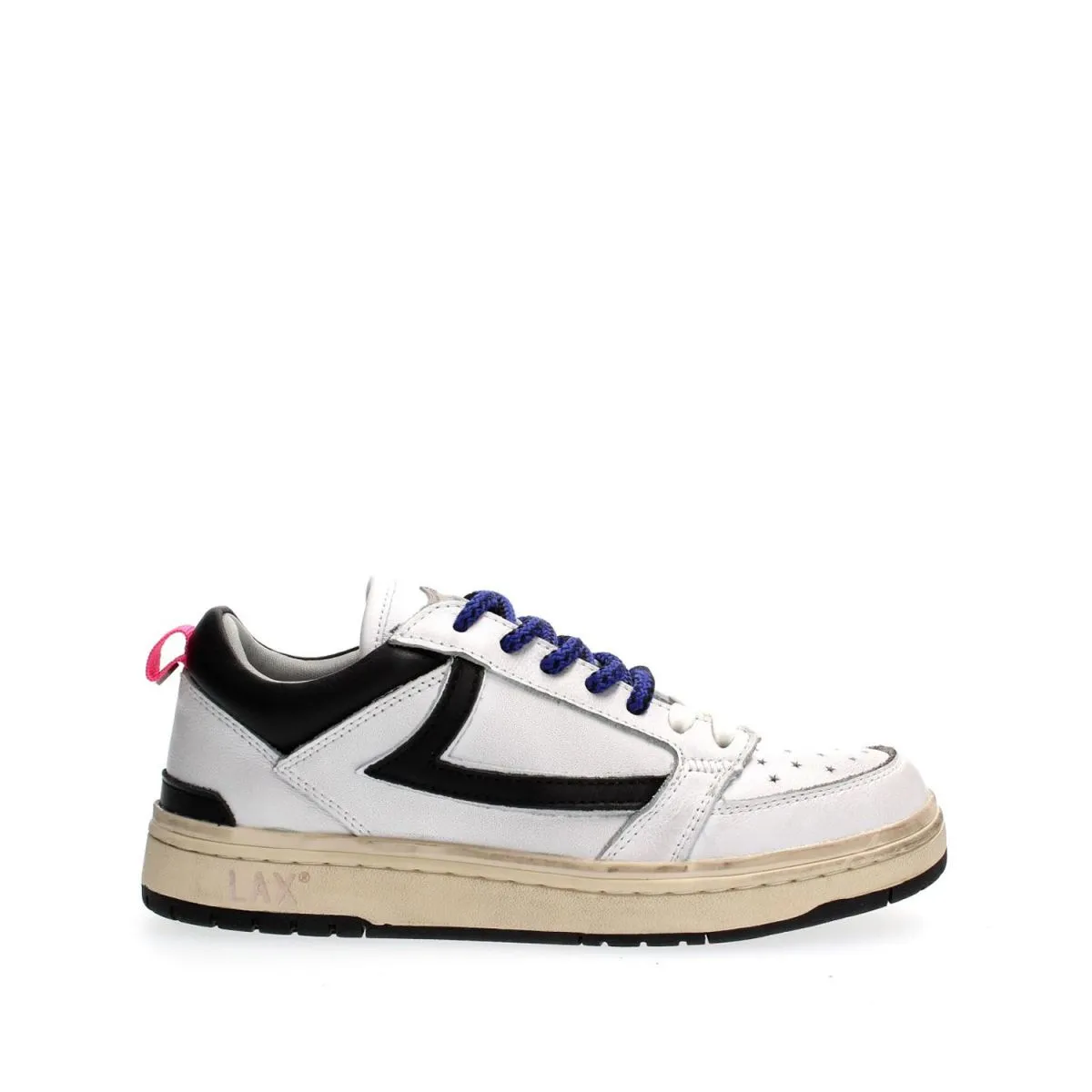 SNEAKERS Donna HTC LOS ANGELES STARLIGHT LOW VINTAGE W-WB 23SHTSC009 WHITE/BLACK