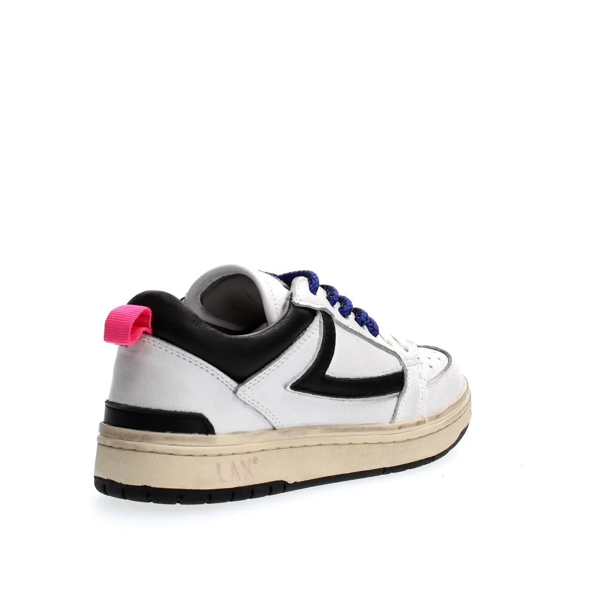 SNEAKERS Donna HTC LOS ANGELES STARLIGHT LOW VINTAGE W-WB 23SHTSC009 WHITE/BLACK