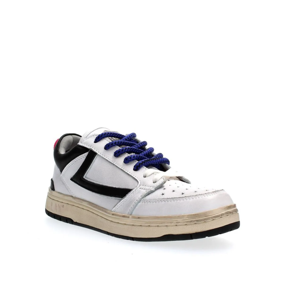 SNEAKERS Donna HTC LOS ANGELES STARLIGHT LOW VINTAGE W-WB 23SHTSC009 WHITE/BLACK