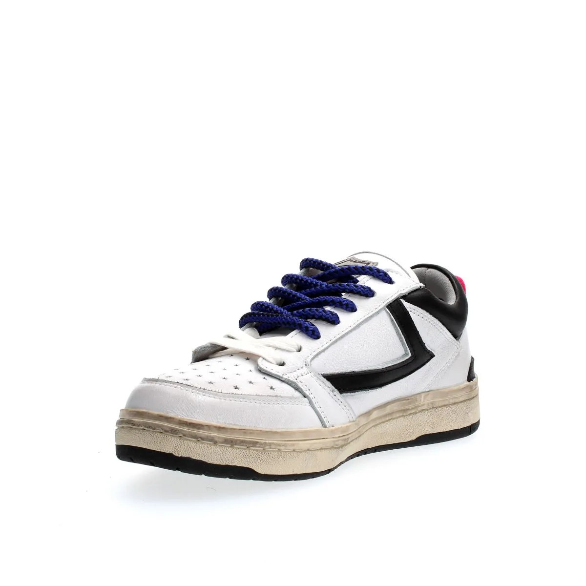 SNEAKERS Donna HTC LOS ANGELES STARLIGHT LOW VINTAGE W-WB 23SHTSC009 WHITE/BLACK