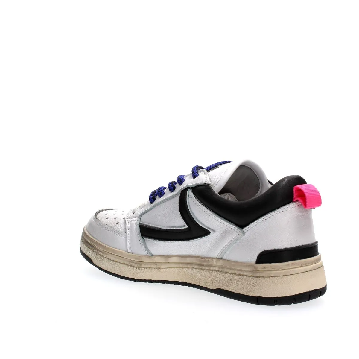 SNEAKERS Donna HTC LOS ANGELES STARLIGHT LOW VINTAGE W-WB 23SHTSC009 WHITE/BLACK