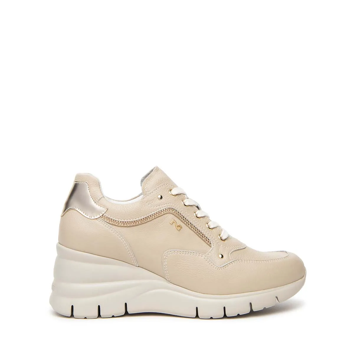   Sneakers Donna in pelle NEROGIARDINI I411480D