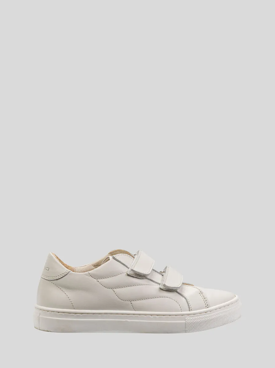 SNEAKERS IN PELLE PER BAMBINI