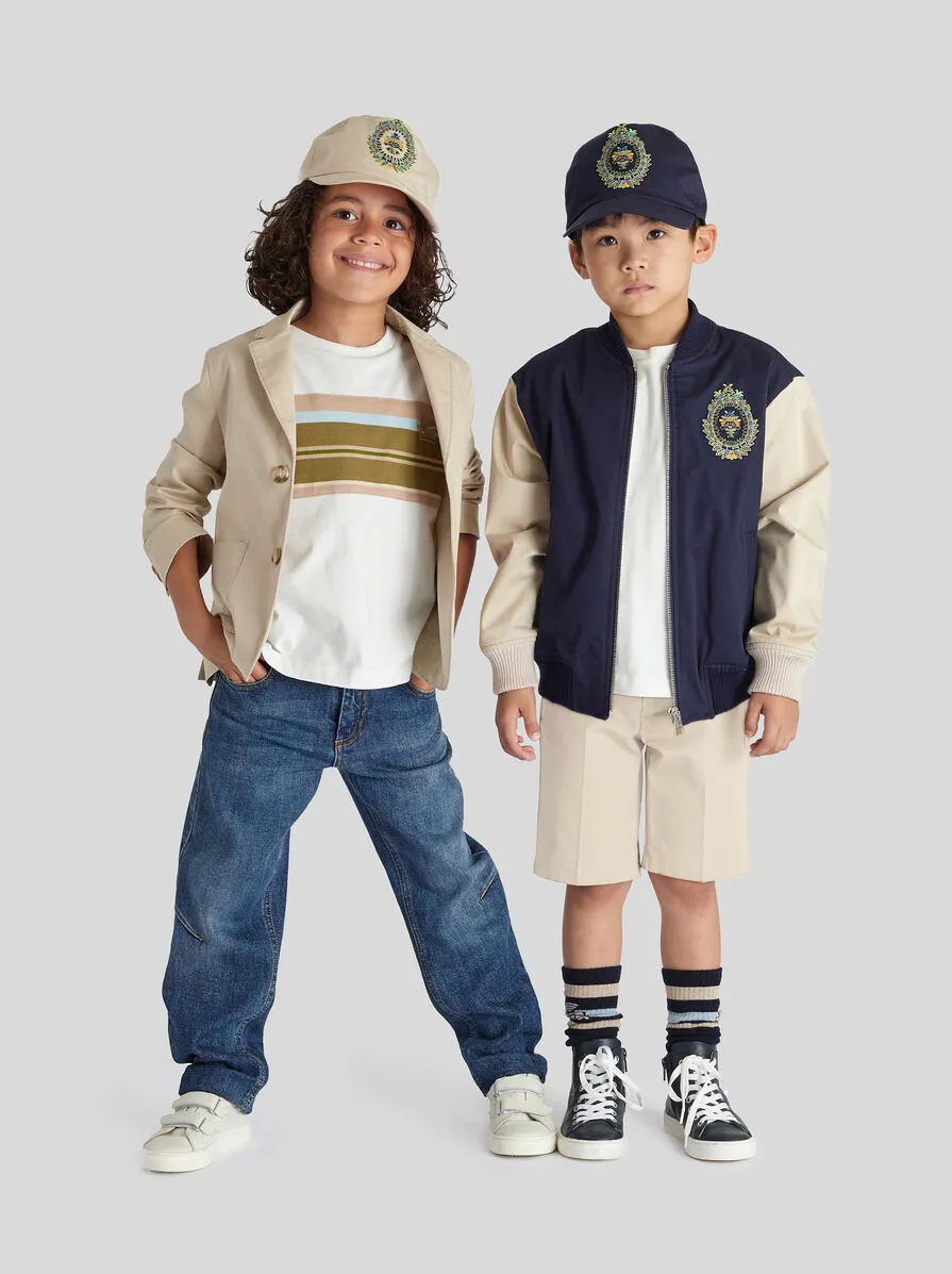 SNEAKERS IN PELLE PER BAMBINI
