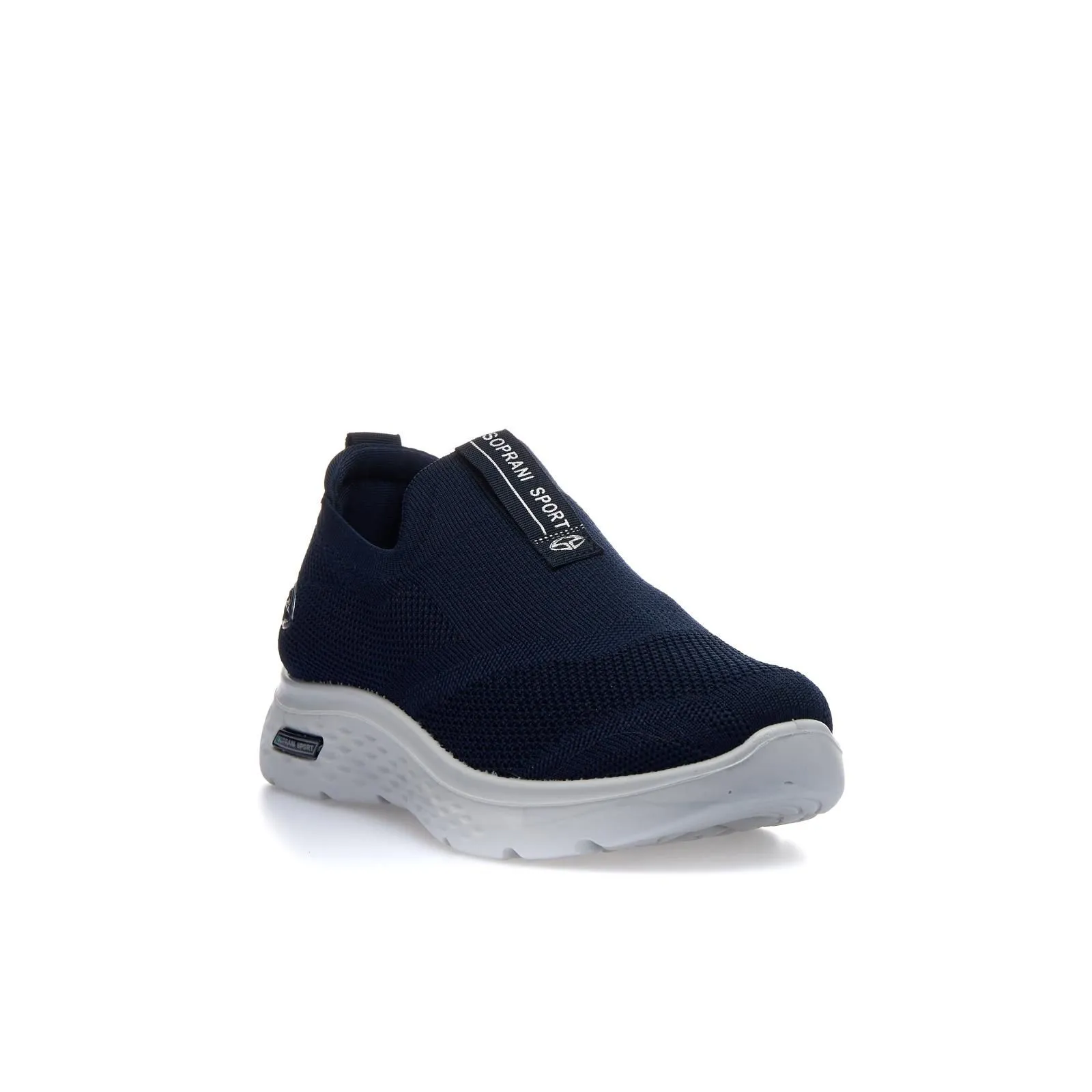 Sneakers running slip on blu da uomo