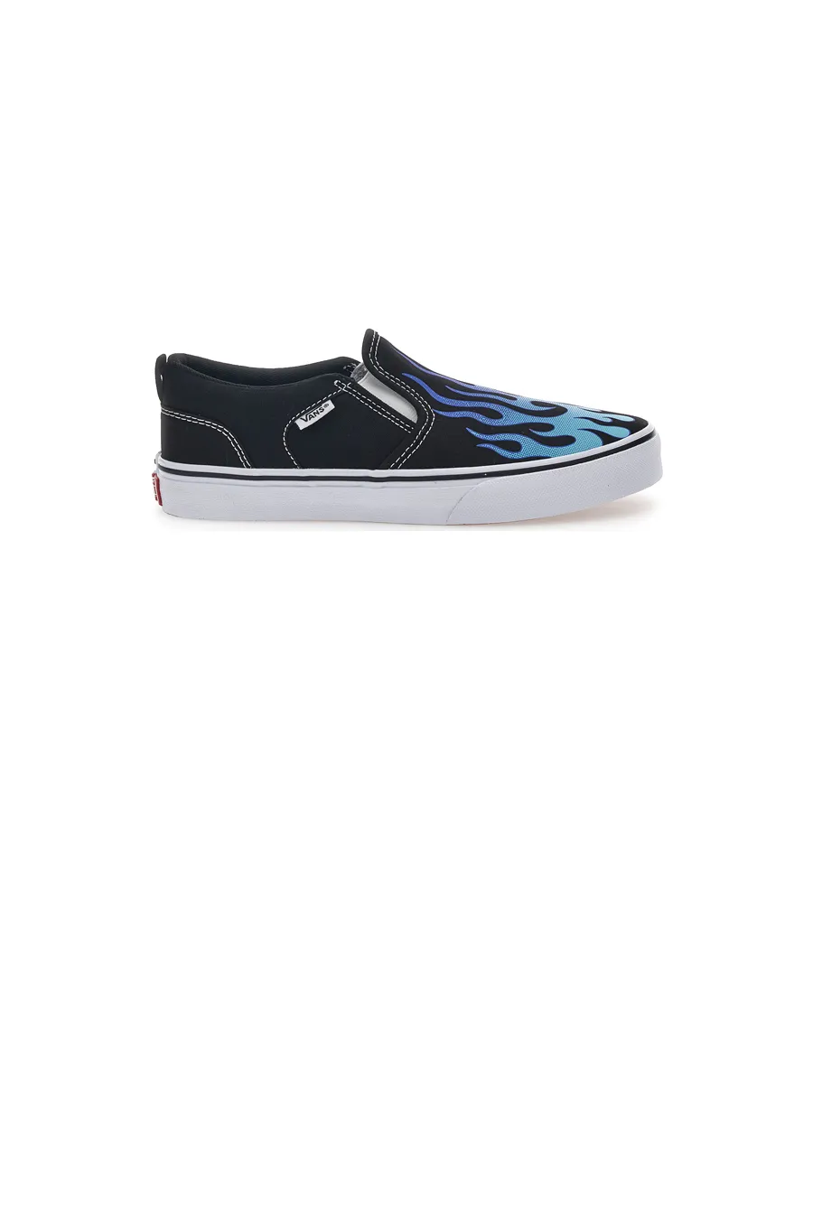 Sneakers Slip-On con Fiamme Vans Asher